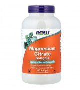 NOW Foods 檸檬酸鎂  *180粒軟膠囊 - Magnesium Citrate