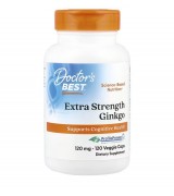 Doctor's Best 強效銀杏萃取 120mg*120顆素食膠囊 - Ginkgo