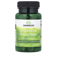 Swanson 綜合型消化酵素 *90錠 - Digestive Enzymes