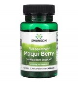 swanson 馬基莓 400mg* 60粒 Maqui Berry