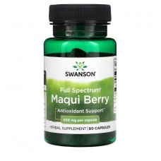 swanson 馬基莓 400mg* 60粒 Maqui Berry