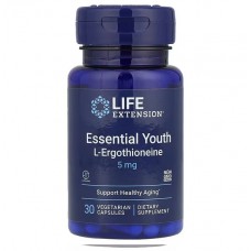 Life Extension L-麥角硫因 5mg* 30顆素食膠囊 - Essential Youth 對抗衰老