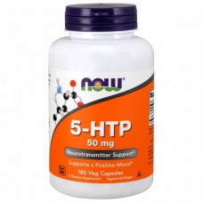 NOW Foods 5-HTP 5-羥基色胺酸 50mg*180顆素食膠囊 - 5HTP
