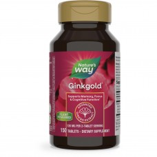  Nature's Way 專利銀杏葉萃取 --60mg*150錠 - Ginkgold Ginkgo Extract  