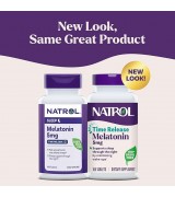 NATROL 高效褪黑激素-- (5mg* 100 錠) - Melatonin  退黑激素