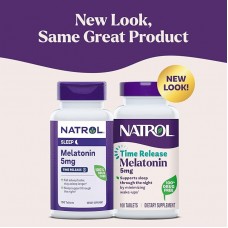 NATROL 高效褪黑激素-- (5mg* 100 錠) - Melatonin  退黑激素