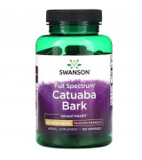 Swanson 卡圖巴樹皮 465mg*120顆 - Catuaba Bark