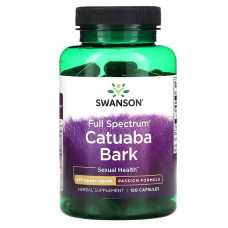 Swanson 卡圖巴樹皮 465mg*120顆 - Catuaba Bark