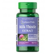 Puritan's Pride 4倍濃縮牛奶薊萃取 4:1-- 1000mg * 90粒  - Milk Thistle (Silymarin) Extract
