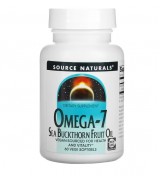 Source Naturals  沙棘果油  Omega-7  *60粒素食可