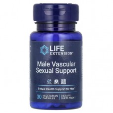 **效期2025/09** Life Extension  男性功能健康 *30顆  含:小花山奈  Male Vascular Sexual Support