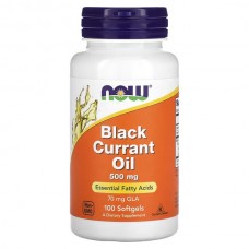 Now Foods 黑醋栗種子油 - 500mg *100 粒 - Black Currant Oil 黑加侖