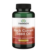 swanson 黑醋栗種子油 500mg *180 粒 ~ 黑加侖 Black Currant Seed Oil