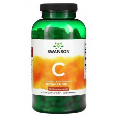 Swanson 維生素/維他命 C 含: 玫瑰果 C-1000mg* 250顆 - Vitamin C