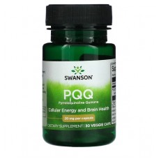 swanson PQQ 20mg *30顆 - 大腦/中樞神經/細胞能量