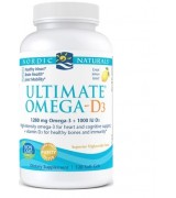 Nordic Naturals Ultimate®Omega -D3™強魚油+D3*120粒檸檬味  (1280毫克Omega-3 + 1000 IU D3)