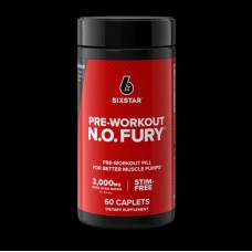 Six Star Pro Nutrition 一氧化氮 運動能量爆發錠 *60錠 - Pre-Workout N.O. Fury®