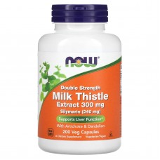 **原廠最新外包裝** NOW Foods 牛奶薊萃取--  300 mg* 200顆素食膠囊- Milk Thistle