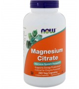 NOW Foods 檸檬酸鎂 *240顆素食膠囊 - Magnesium Citrate