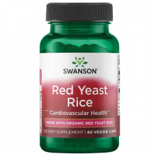 swanson 紅麴 600mg* 60顆 Red Yeast Rice