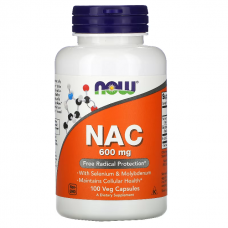  NOW Foods NAC-- 600 mg* 100顆  - 乙醯半胱氨酸