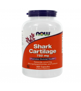 NOW Foods 鯊魚軟骨 (含鈣.磷.黏多醣)-- 750 mg *300顆 Shark Cartilage