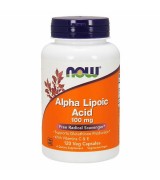 **暫缺**NOW Foods 硫辛酸    100 mg*120顆素食膠囊 - Alpha Lipoic Acid