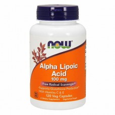 **暫缺**NOW Foods 硫辛酸    100 mg*120顆素食膠囊 - Alpha Lipoic Acid