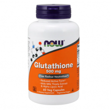  NOW Foods  穀胱甘肽 500mg * 60顆(素食膠囊) ~ 麩胱甘肽 Glutathione 穀胱甘太