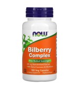 NOW Foods 山桑子  * 100顆 Bilberry Complex