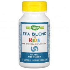  效期至2025/04月Nature's Way EFA 兒童聰明配方 DHA 445mg *120粒 - EFA / DHA / GLA - Blend, for Children