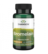 Swanson 超強 鳳梨酵素 500mg*60顆 - Bromelain