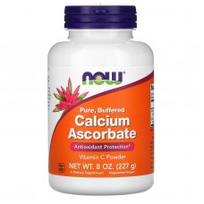 NOW Foods   維他命C粉/維生素C  添加鈣  營養粉* 8 oz (227 g) - Vitamin C Calcium Ascorbate Powder