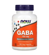  NOW Foods GABA    -- 750mg *100顆