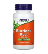 NOW Foods 牛蒡萃取素 430 mg*100顆 Burdock Root 牛蒡
