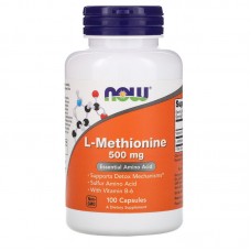 NOW Foods 左旋 - 蛋氨酸-- 500 mg*100顆 - L-Methionine