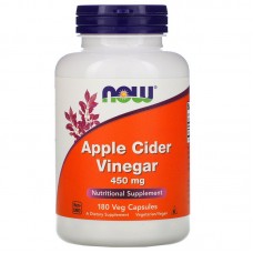  NOW Foods 高單位蘋果醋 -- 450mg *180 顆 -- Apple Cider Vinegar