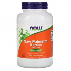 Now Foods 鋸棕櫚-- (550mg*250顆) - Saw Palmetto Berries