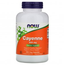 *NOW Foods 唐辛子-- 500 mg *250顆 - Cayenne