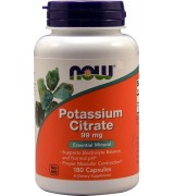 NOW Foods 檸檬酸鉀 -- 99 mg*180顆 -- Potassium Citrate