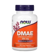 NOW Foods DMAE 乙醯膽鹼前驅物(穩定形式膽鹼)-- 250mg*100顆 DMAE