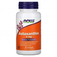 NOW Foods Astaxanthin 蝦紅素(蝦青素)--  4mg* 90粒