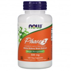 NOW Foods 專利白腎豆粹取 Phase 2 -- 500 mg* 120顆