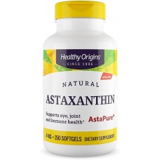 ** 效期至2026/03月** Healthy Origins 天然蝦青素 蝦紅素-- 4 mg* 150粒 - Astaxanthin