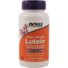 NOW Foods 雙倍強效 酯化型葉黃素 金盞花萃取--   20mg* 90顆 - Lutein Esters