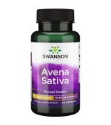 Swanson 10倍力野燕麥 提升男性耐力10:1 - 575mg*60 顆 - Avena Sativa