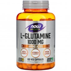 NOW Foods 左旋麩醯胺酸 顧他命--1000 mg* 120 顆 L-Glutamine