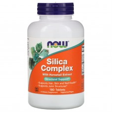  **暫缺**NOW Foods 二氧化矽複方 馬尾草萃取 --*180錠 - Silica Complex 保養-頭髮-皮膚-指甲