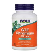  NOW Foods GTF Chromium 鉻-- 200 mcg*250錠