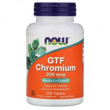  NOW Foods GTF Chromium 鉻-- 200 mcg*250錠